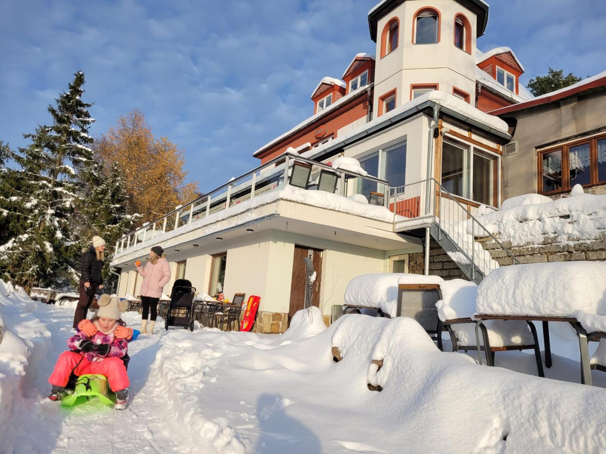 Hotel Panorama Яхимов Экстерьер фото